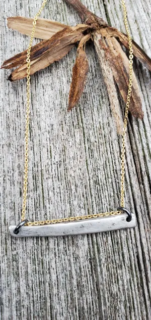 Simon & LuLu Fine Silver Bar Nk