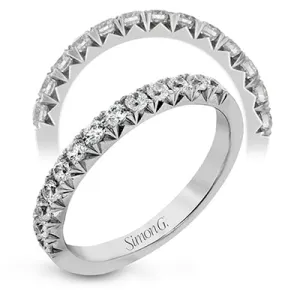 Simon G. Anniversary Ring in 18k Gold with Diamonds