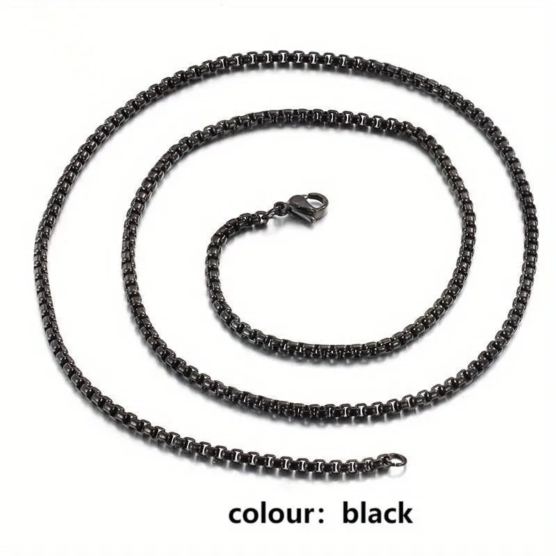 Simple Stainless Steel Necklace Chain