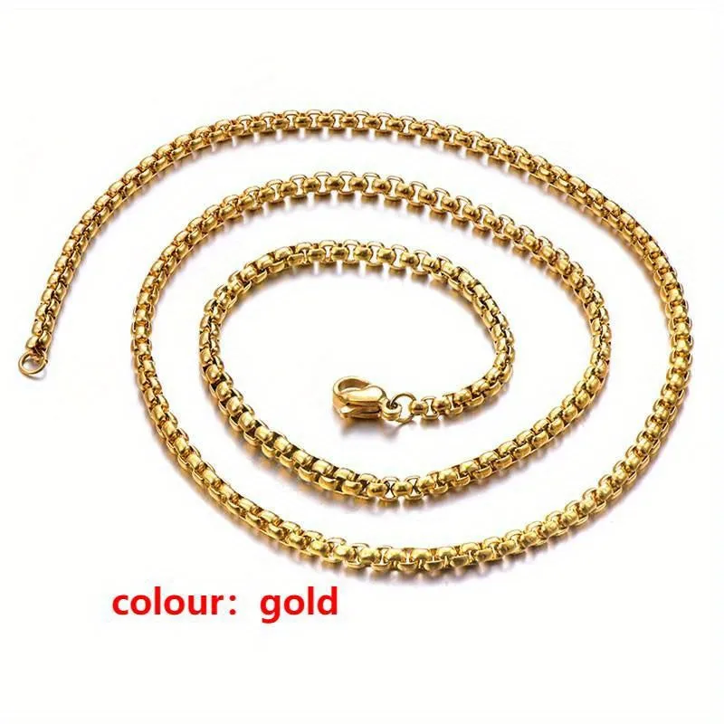 Simple Stainless Steel Necklace Chain
