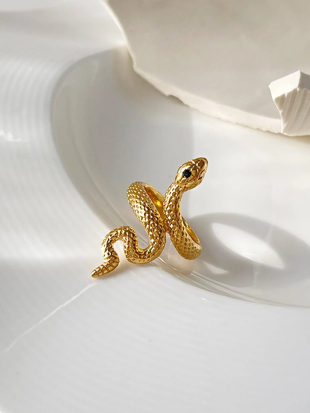 Snake Open Ring