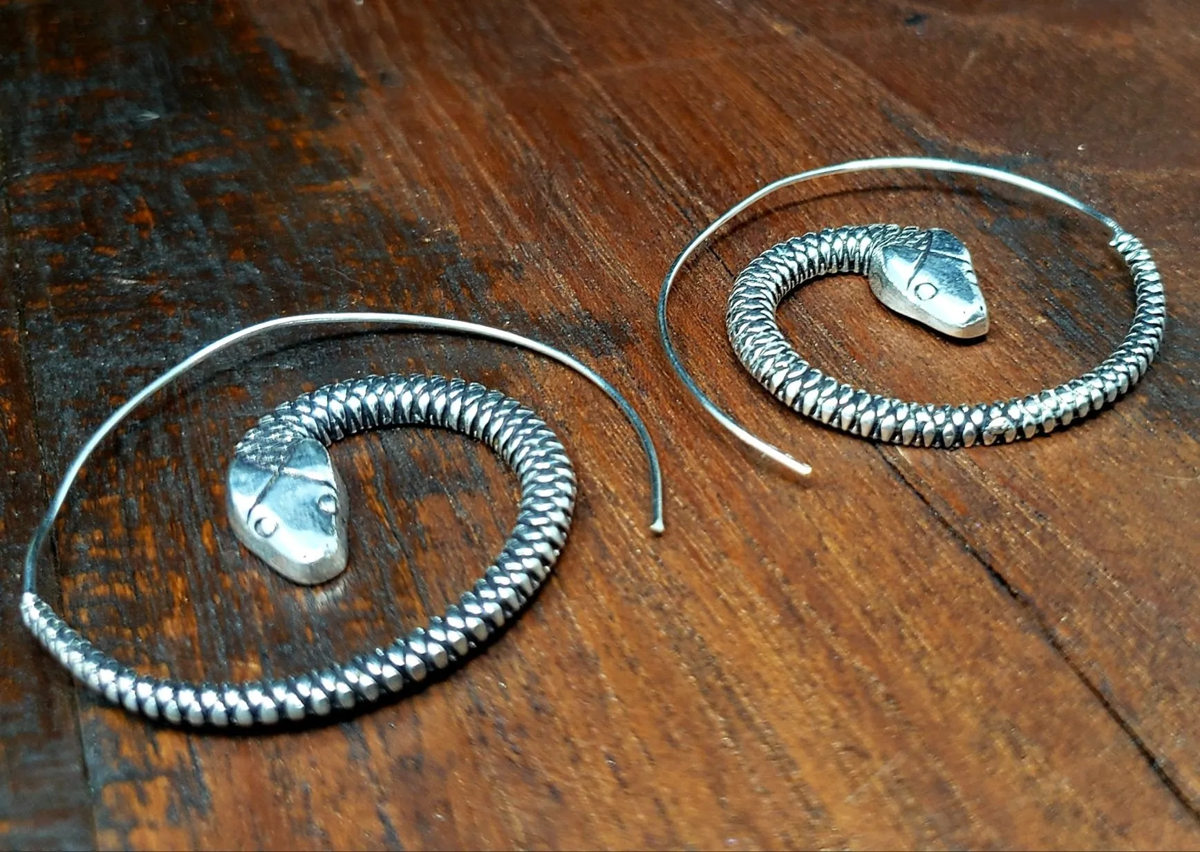 Snake Threader Earrings