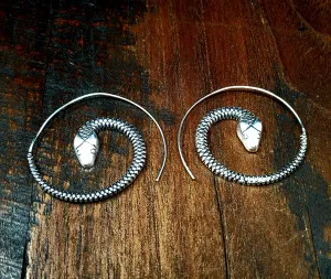 Snake Threader Earrings