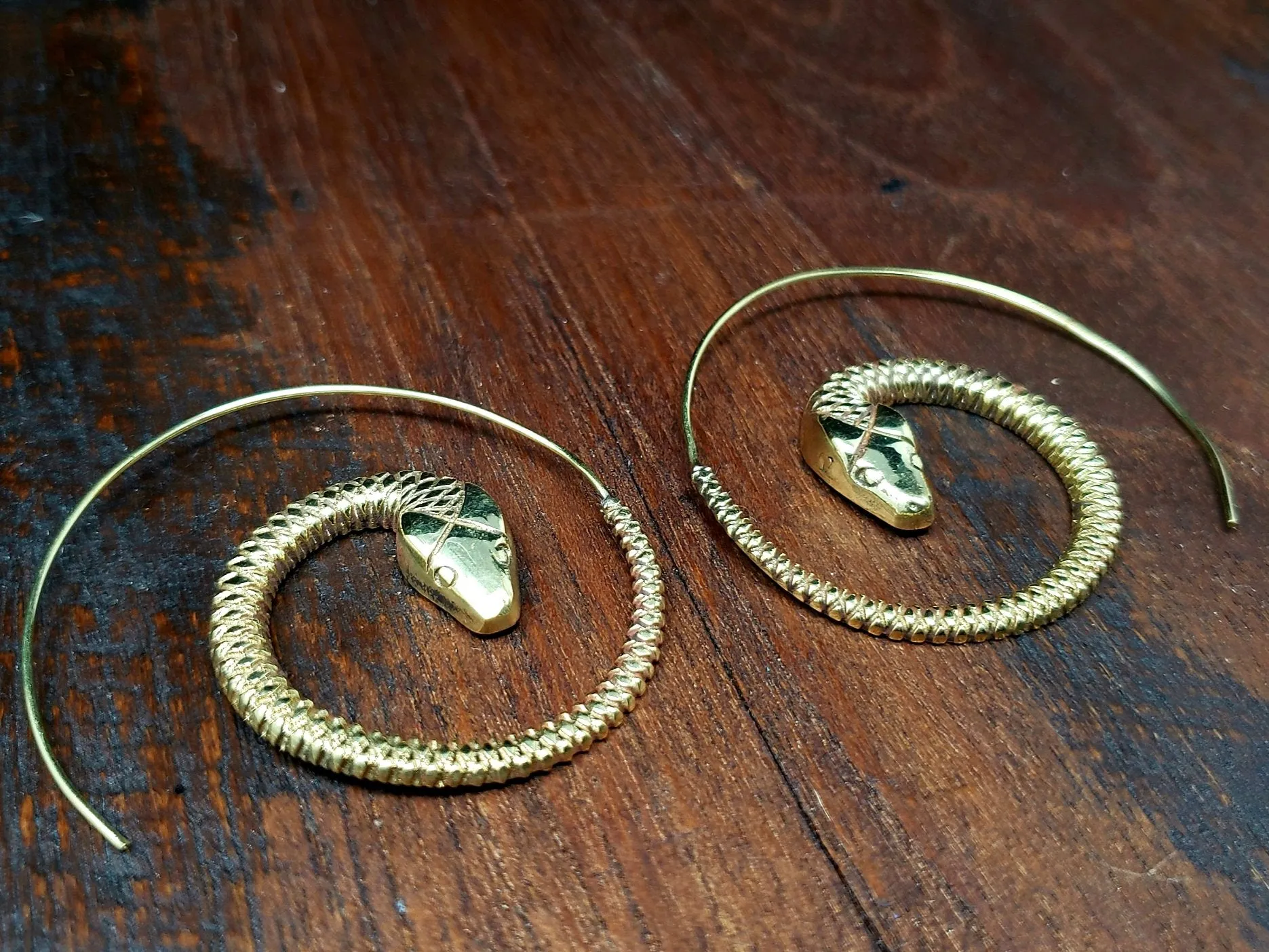Snake Threader Earrings