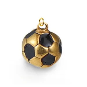 Soccer Game Day Sports Charm For Charm Necklace