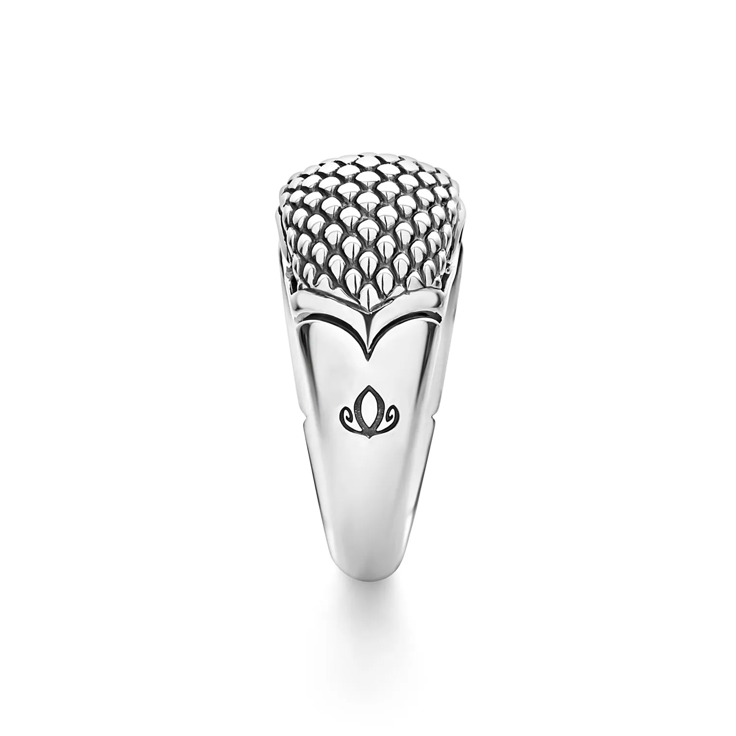 Spirit Python Stack Ring 13mm - Sterling Silver