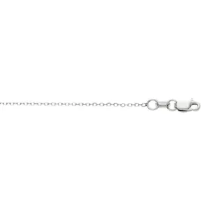 Springer's Collection 14k White Gold 16" Cable Chain Necklace