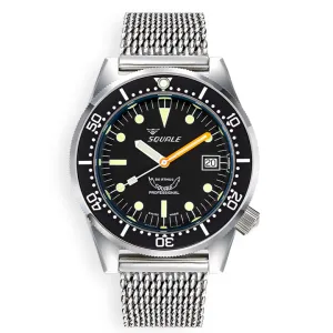 Squale 1521 Classic Mesh Stainless Steel Bracelet - 1521CL.ME20
