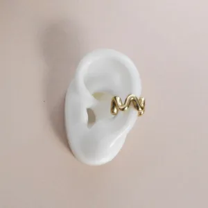 Squiggly Ear Cuff