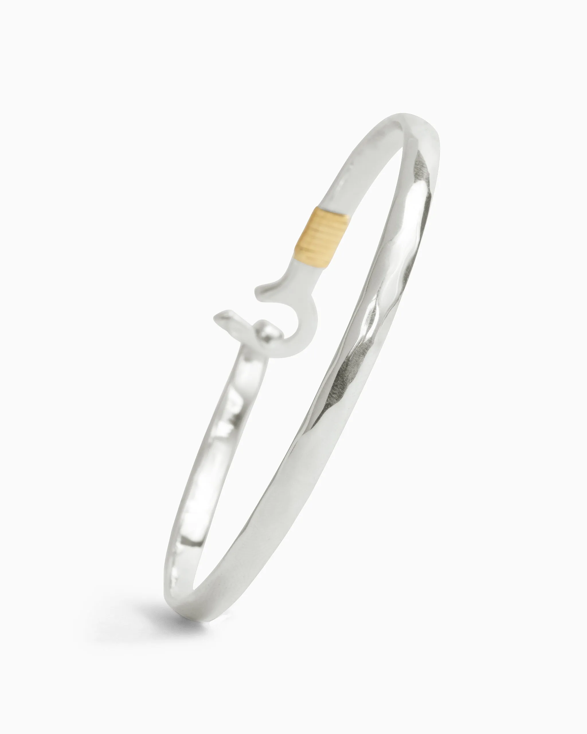 St. John Hook Bracelet with Coordinates, 4mm