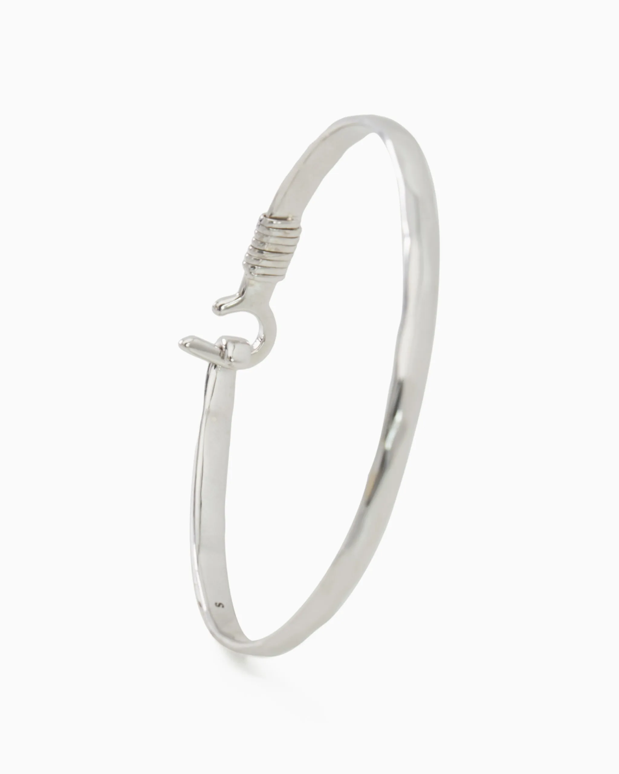 St. John Hook Bracelet with Coordinates, 4mm