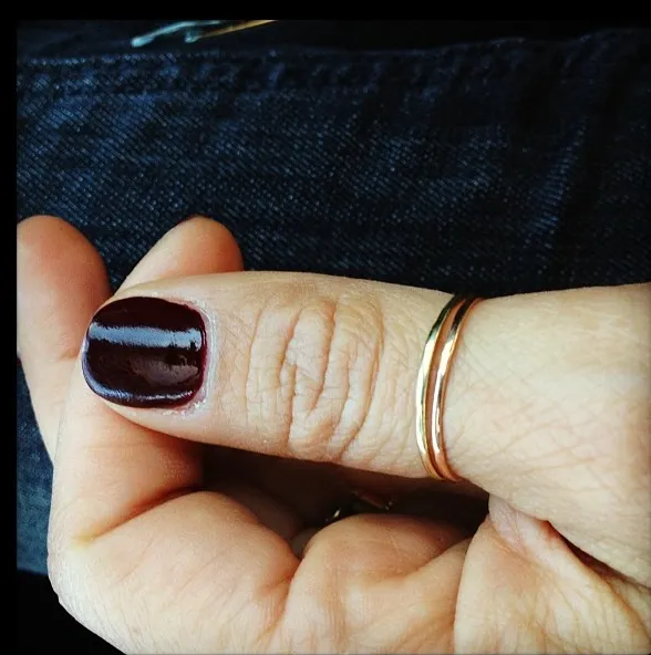 Stack Round Ring - Gold