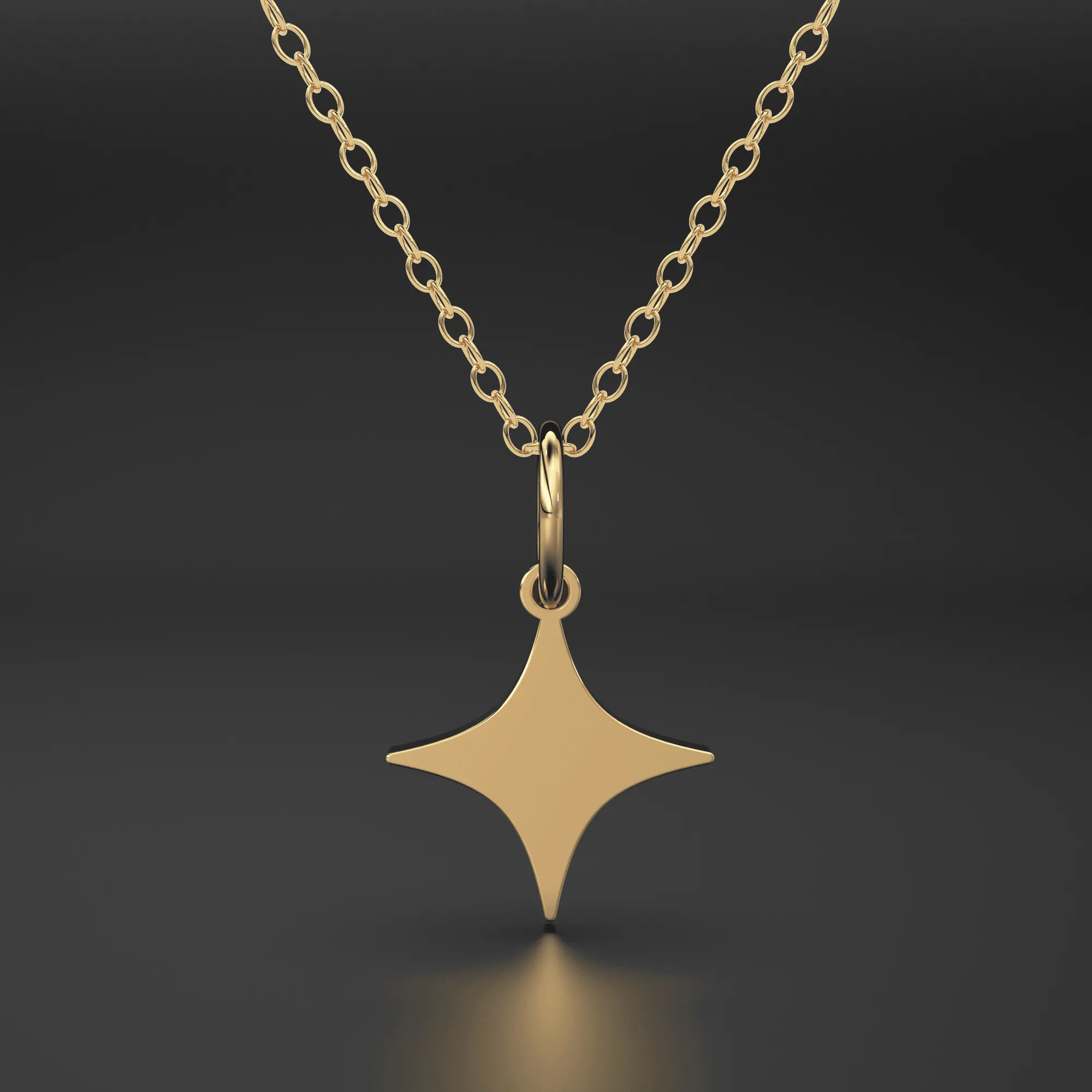 Star Necklace / 14k Gold Star Necklace / Gold Necklaces / Celestial Necklace / Minimalist Star Necklace / Dainty Star Necklace