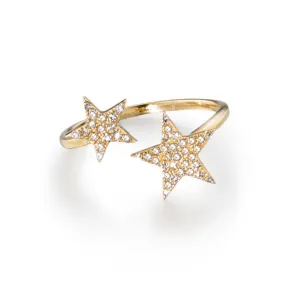 star | open ring