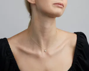 Star Pave Necklace - 18K Gold Vermeil