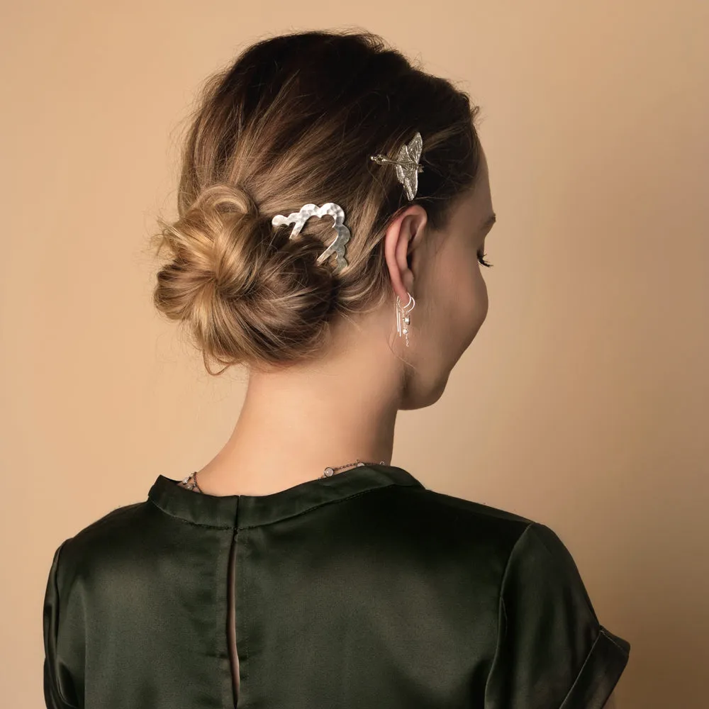 Stardust Dancer Threaders in Silver - Top Stone