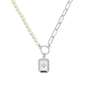Stardust Necklace in Silver