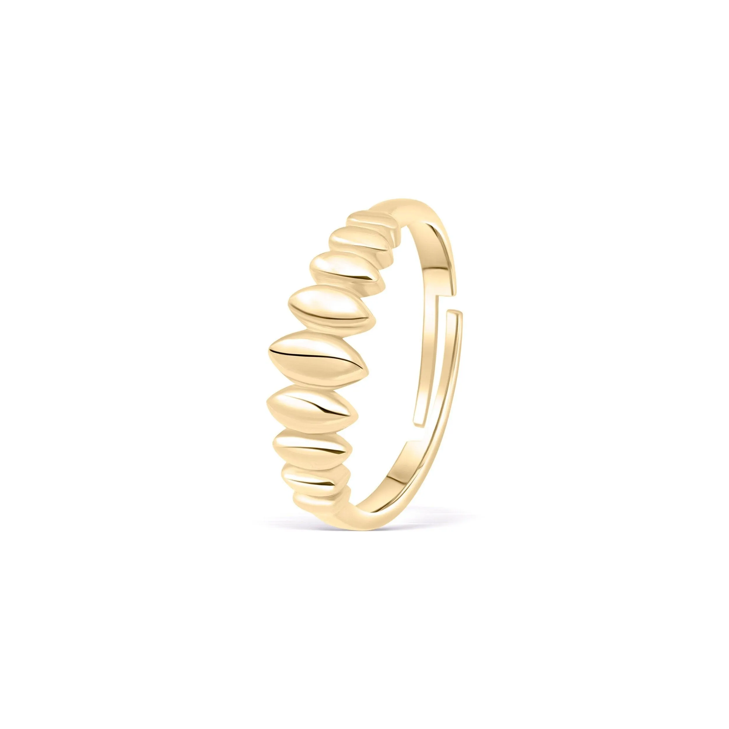 Statement Minimalist Ring - 18K Gold Vermeil