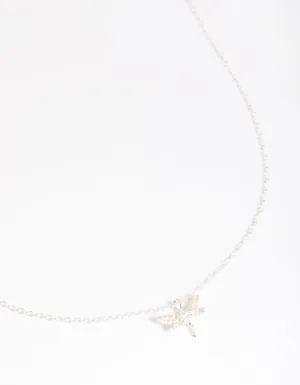 Sterling SIlver Dragonfly Necklace