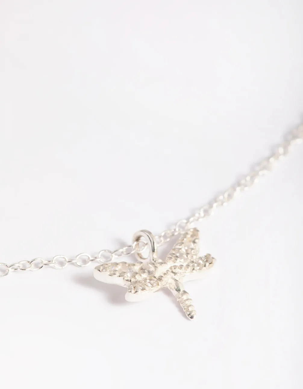 Sterling SIlver Dragonfly Necklace