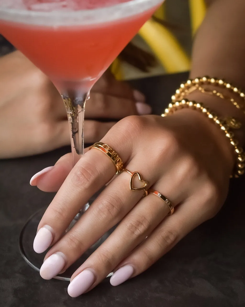 Sterling Silver Everyday Chain Stacking Ring Set