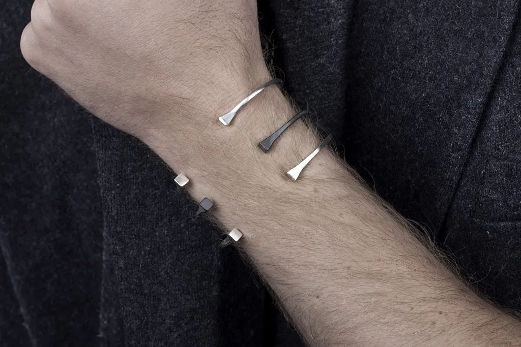 Sterling Silver Fundament Bracelet
