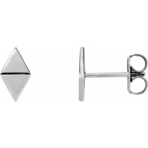 Sterling Silver Geometric Earrings