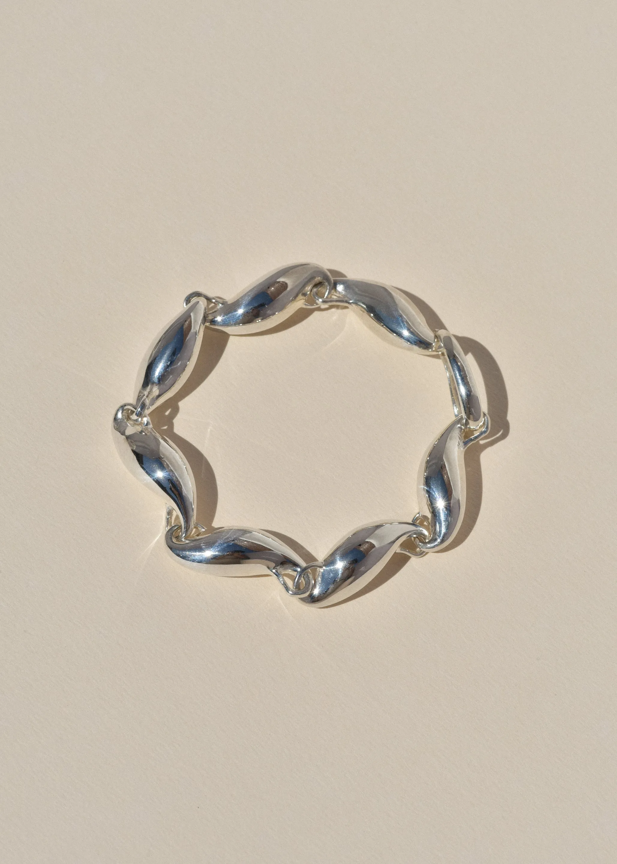 Sterling Silver Sala Chain Bracelet