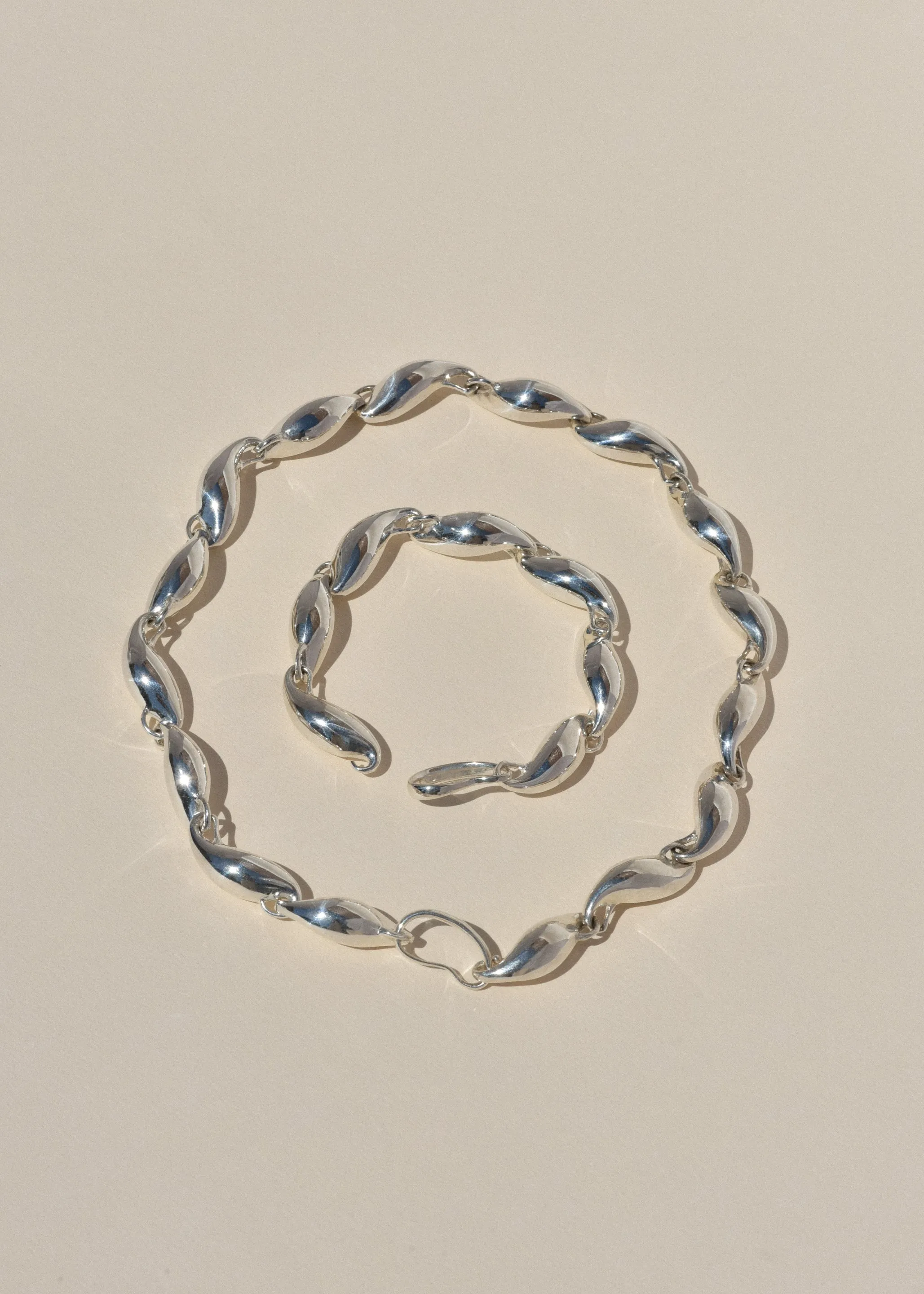 Sterling Silver Sala Chain Bracelet
