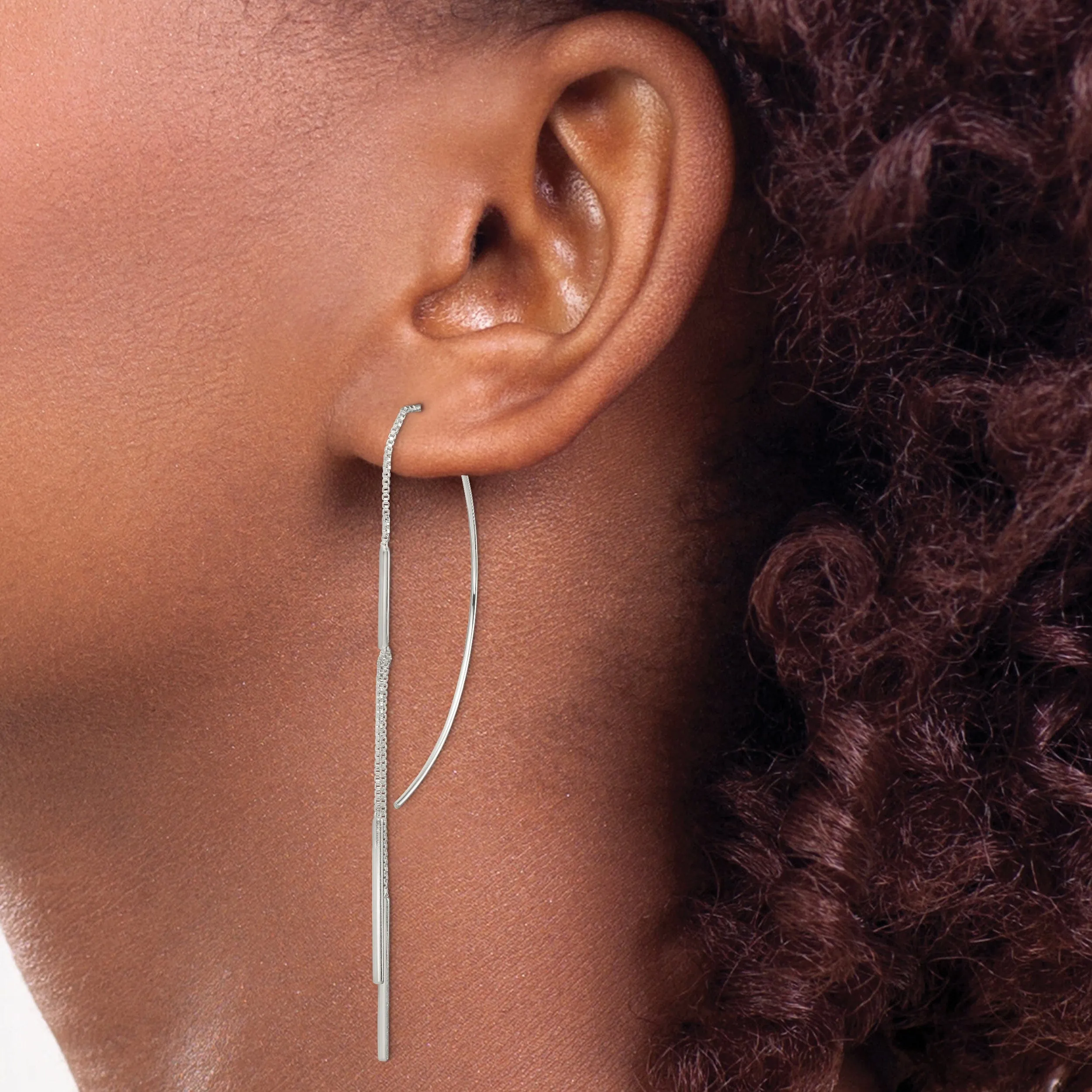 Sterling Silver Threader Earrings