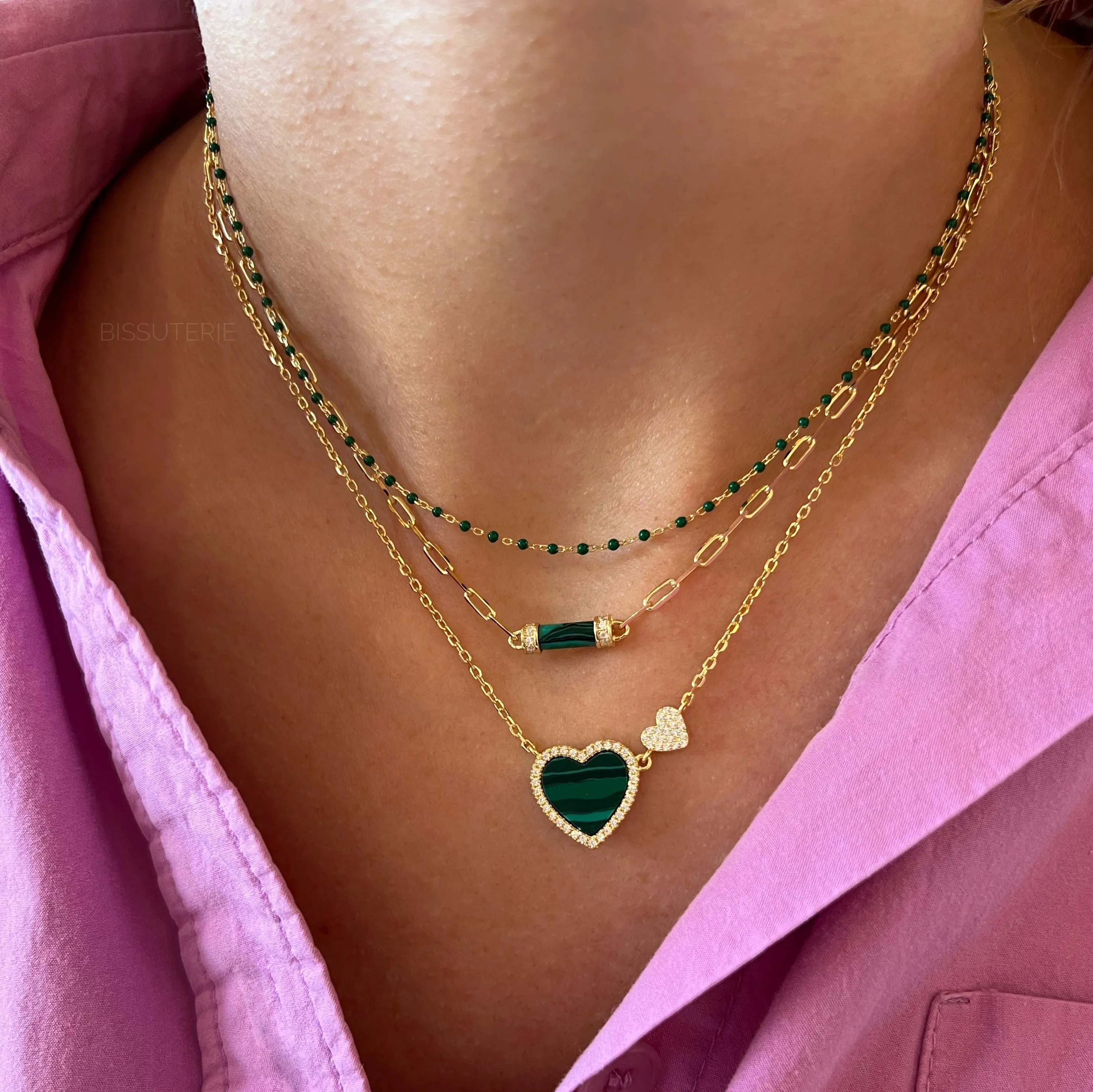 Stone Bar Necklace