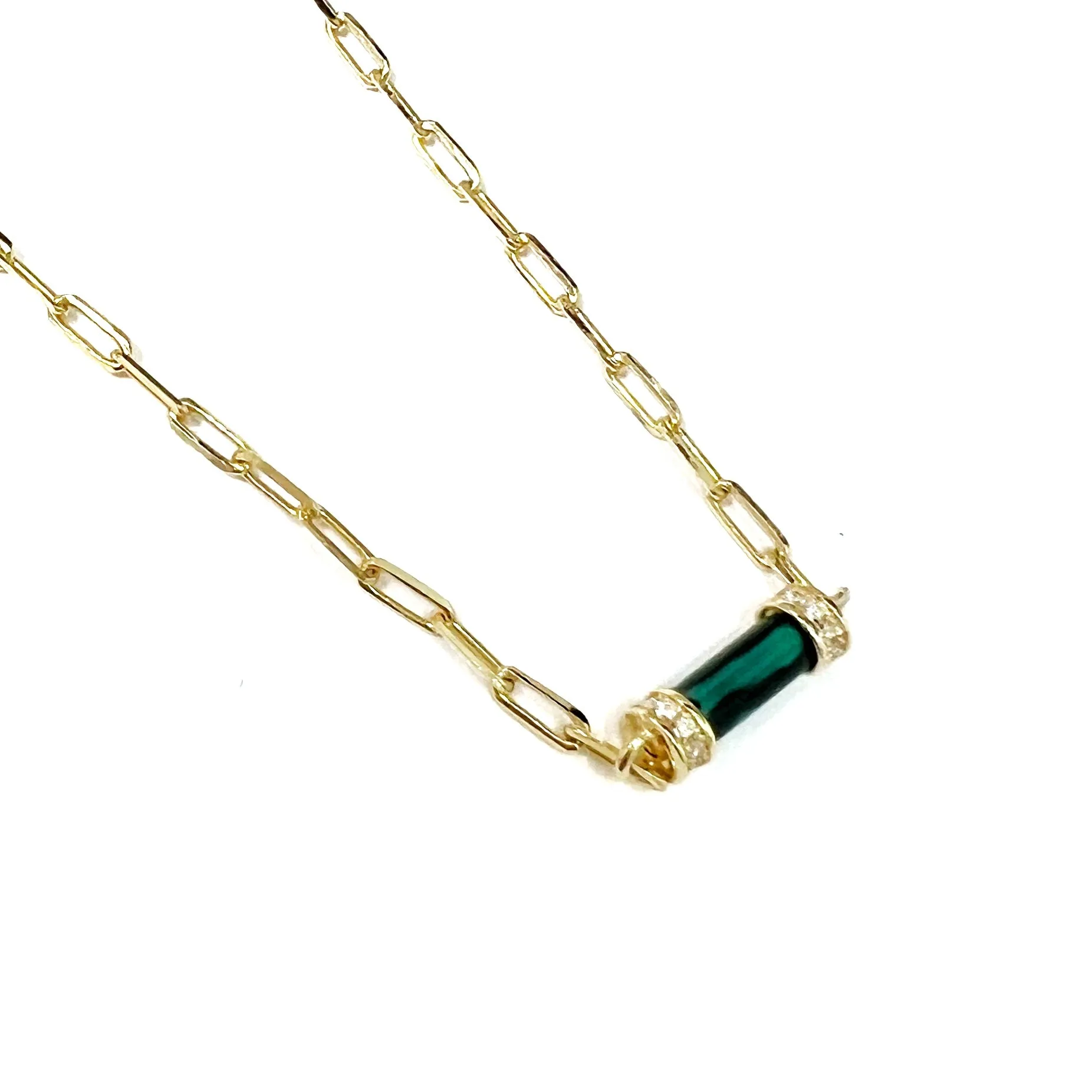 Stone Bar Necklace