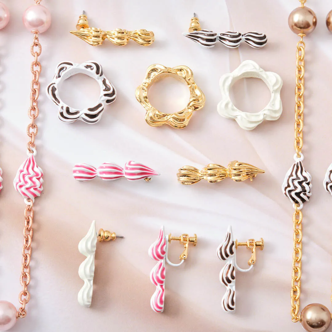 Strawberry & Sweet Creamy Cream Necklace【Japan Jewelry】