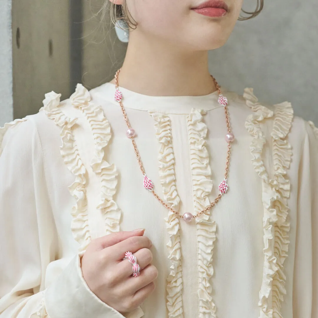 Strawberry & Sweet Creamy Cream Necklace【Japan Jewelry】