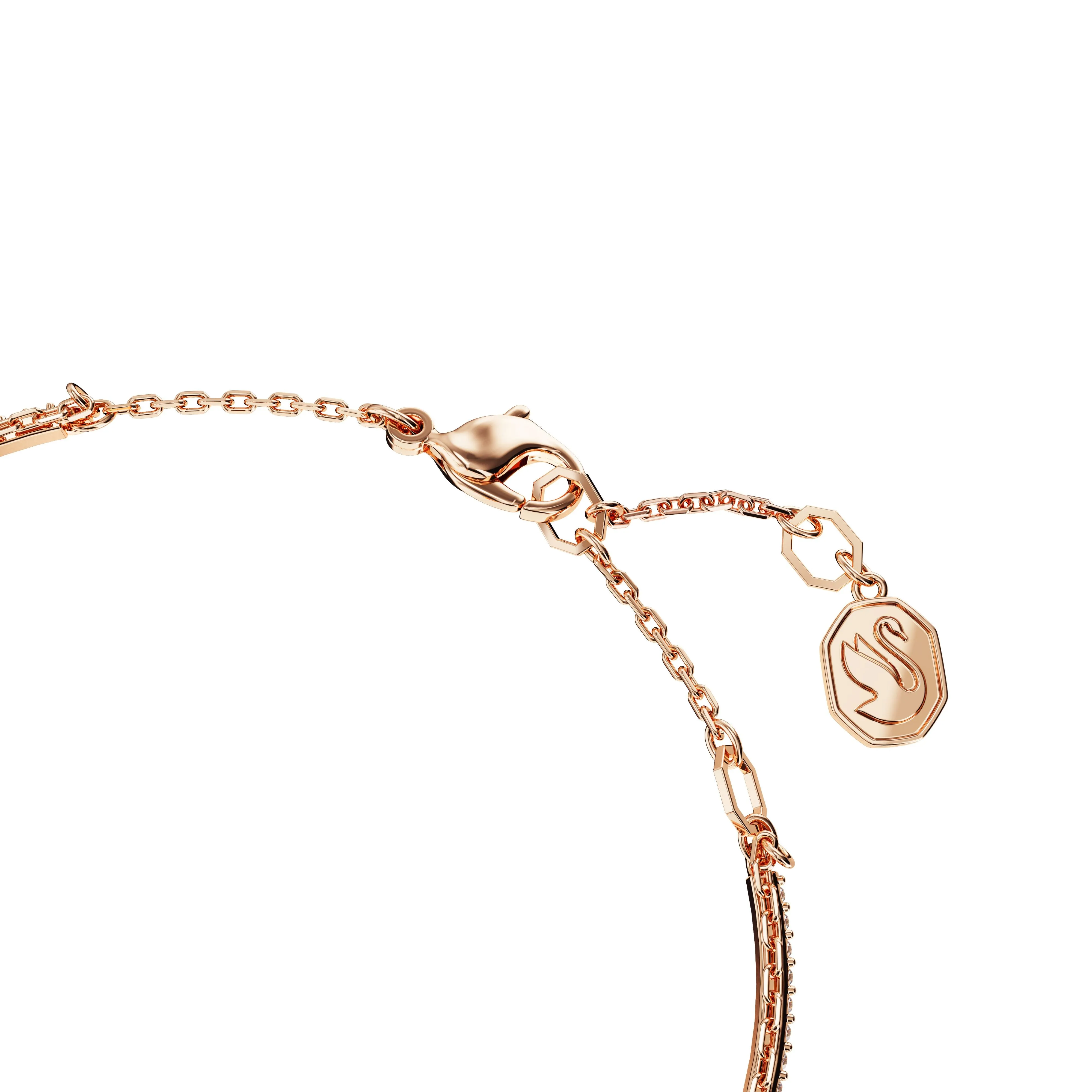 Swarovski Stilla Rose Tone Pink Bangle