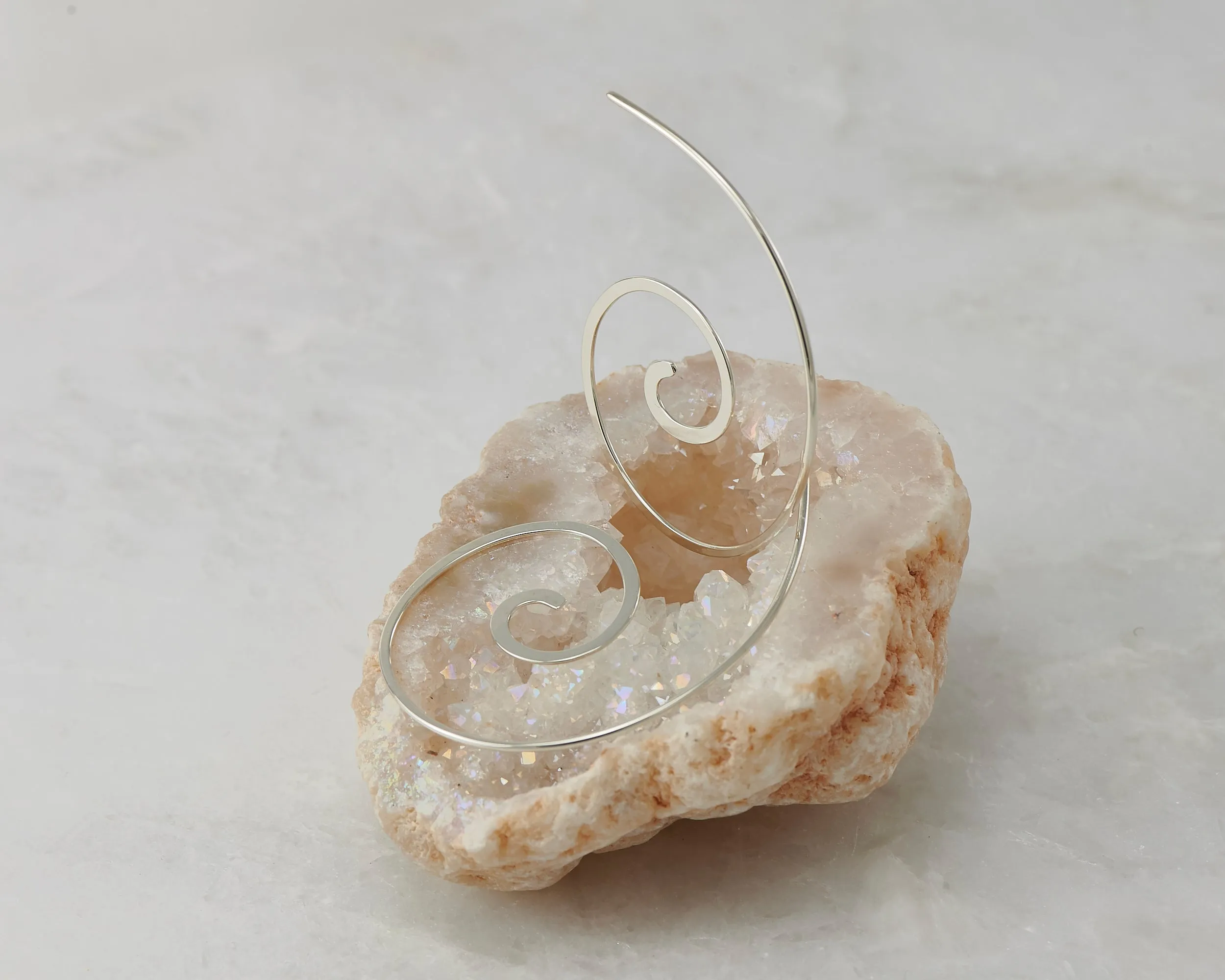 Swirl Threader Earrings