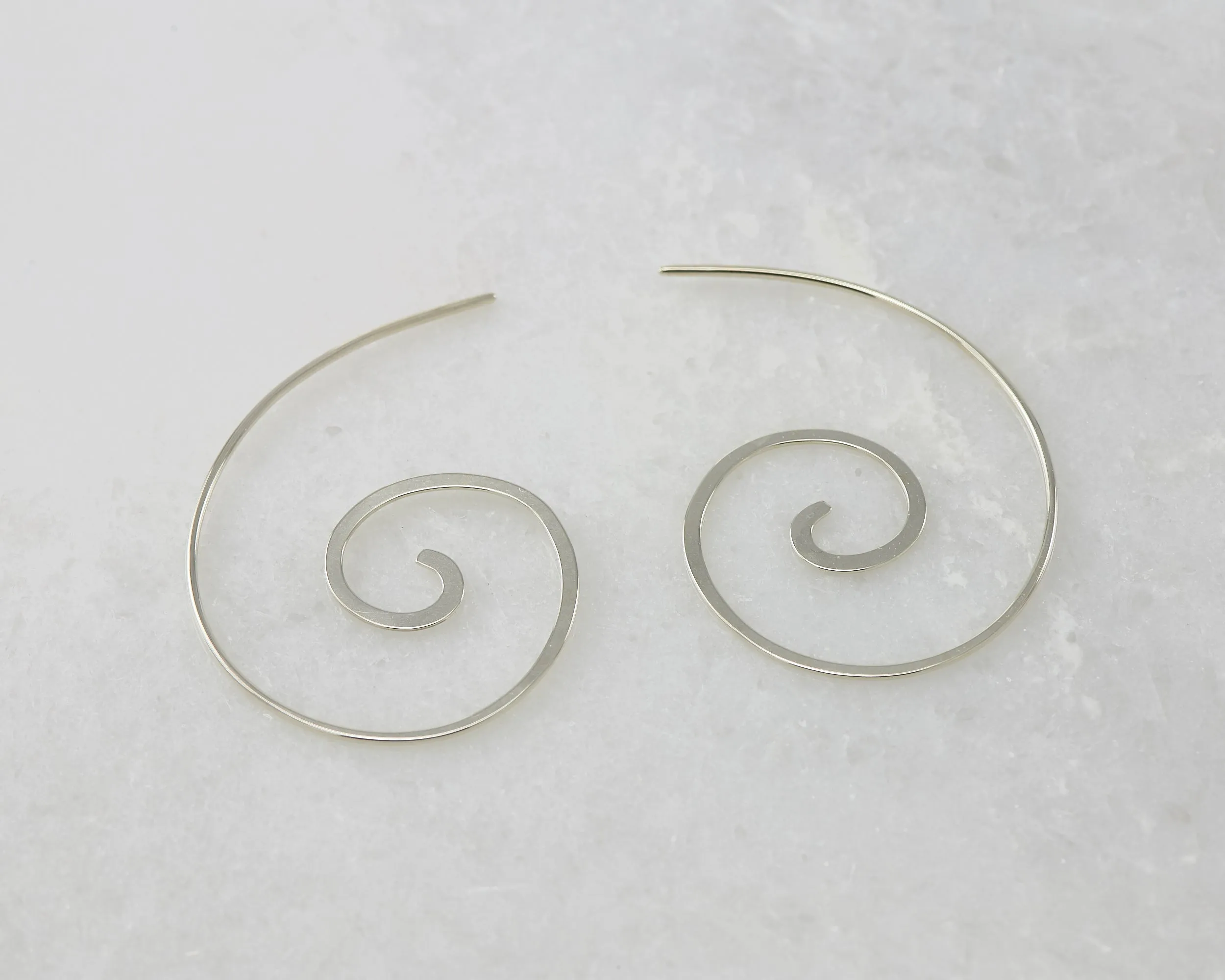 Swirl Threader Earrings