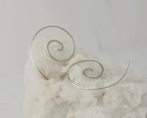 Swirl Threader Earrings