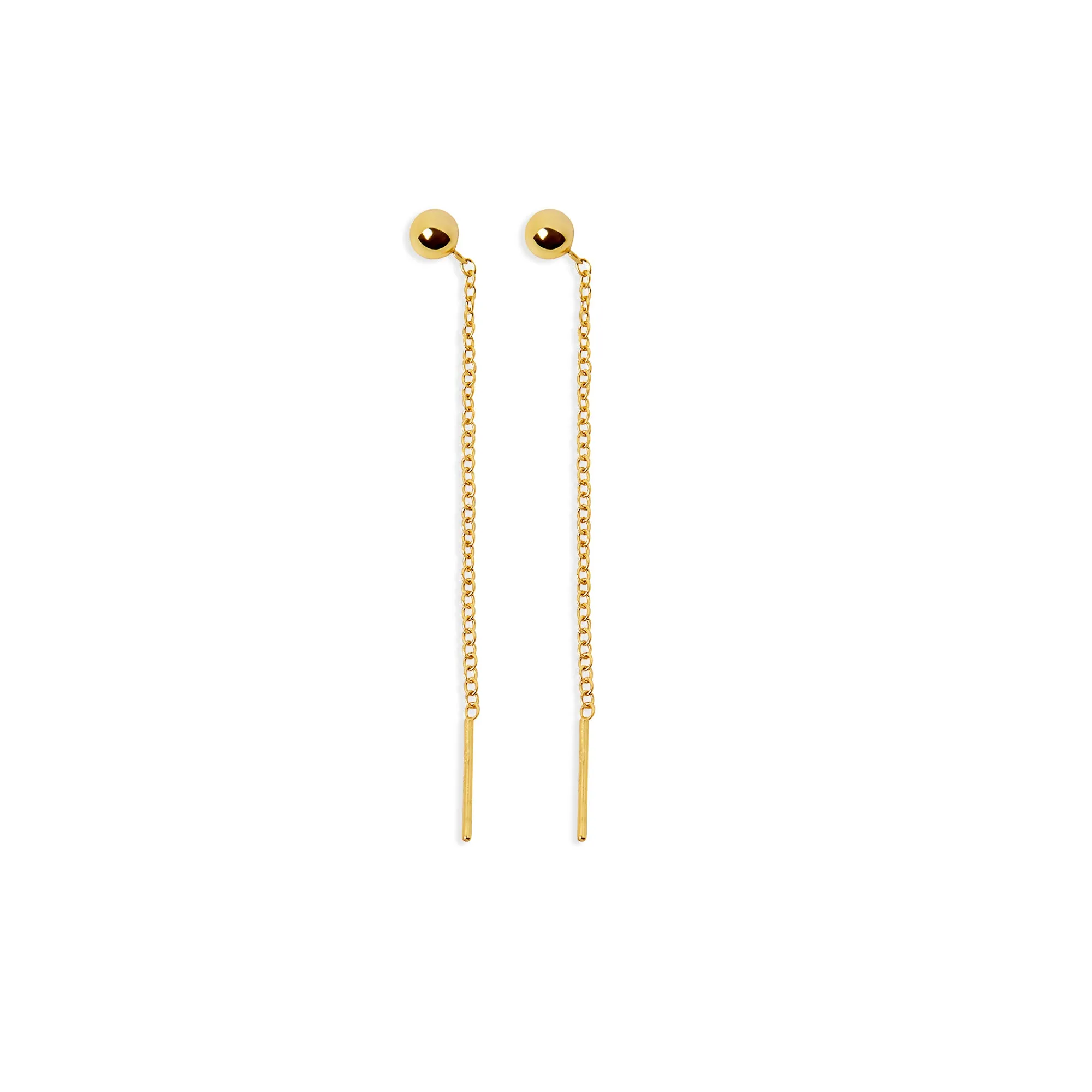 THE BELLA THREADER EARRING