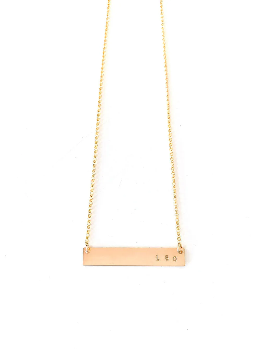 THE CHARLIE BAR NECKLACE