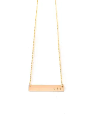 THE CHARLIE BAR NECKLACE