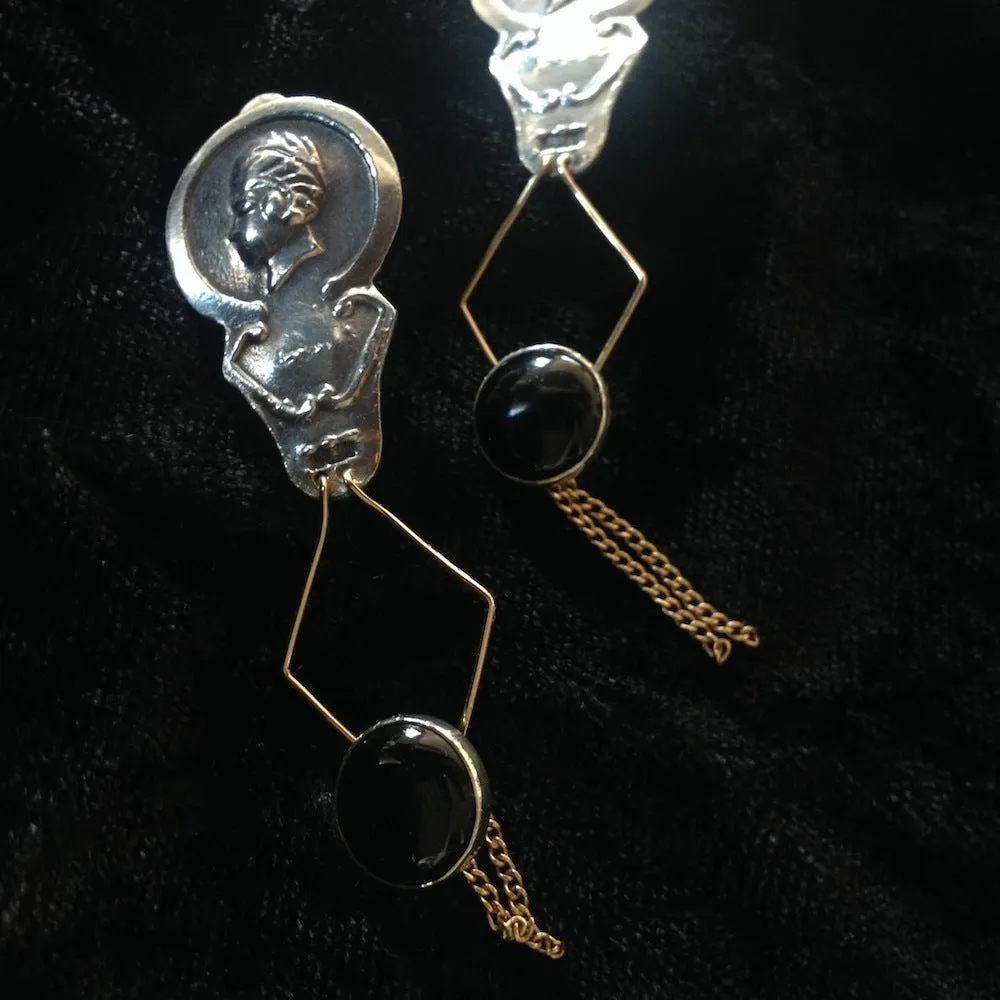 The Eye of the Needle Threader Earrings