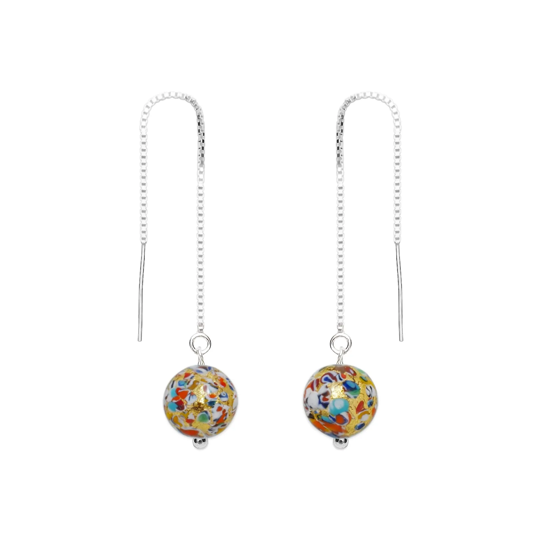 The Kiss Gold Threader Earrings