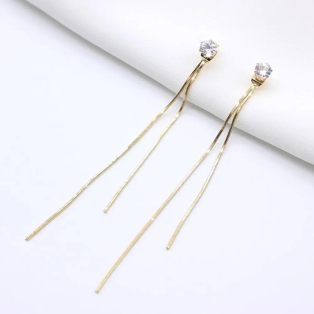 Threader Dangle Earrings