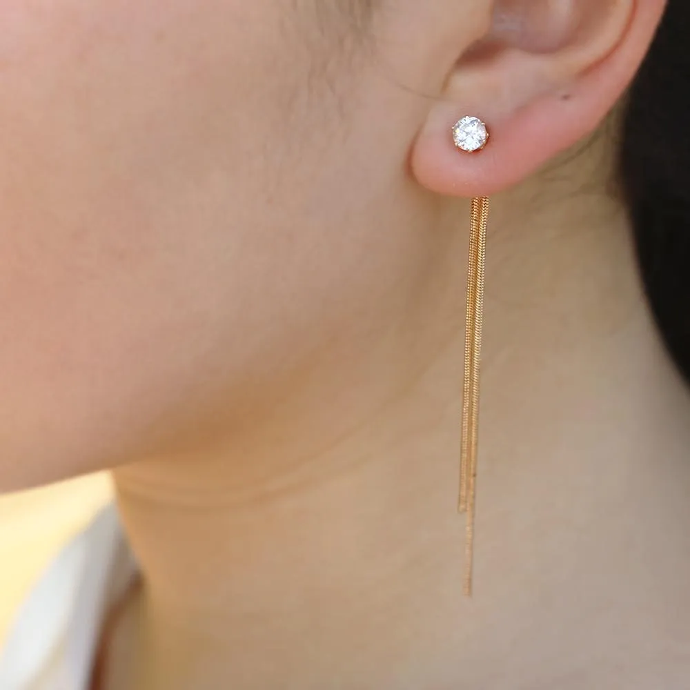 Threader Dangle Earrings