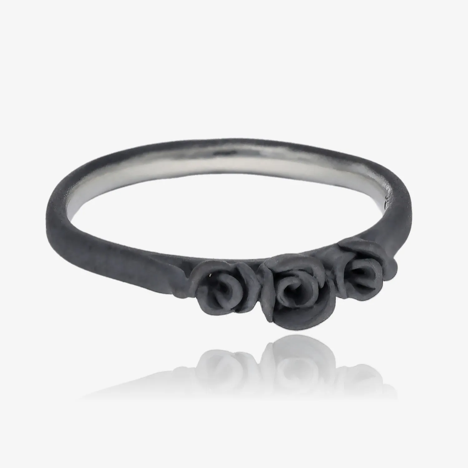 Three Dainty Roses Band - Black as Midnight