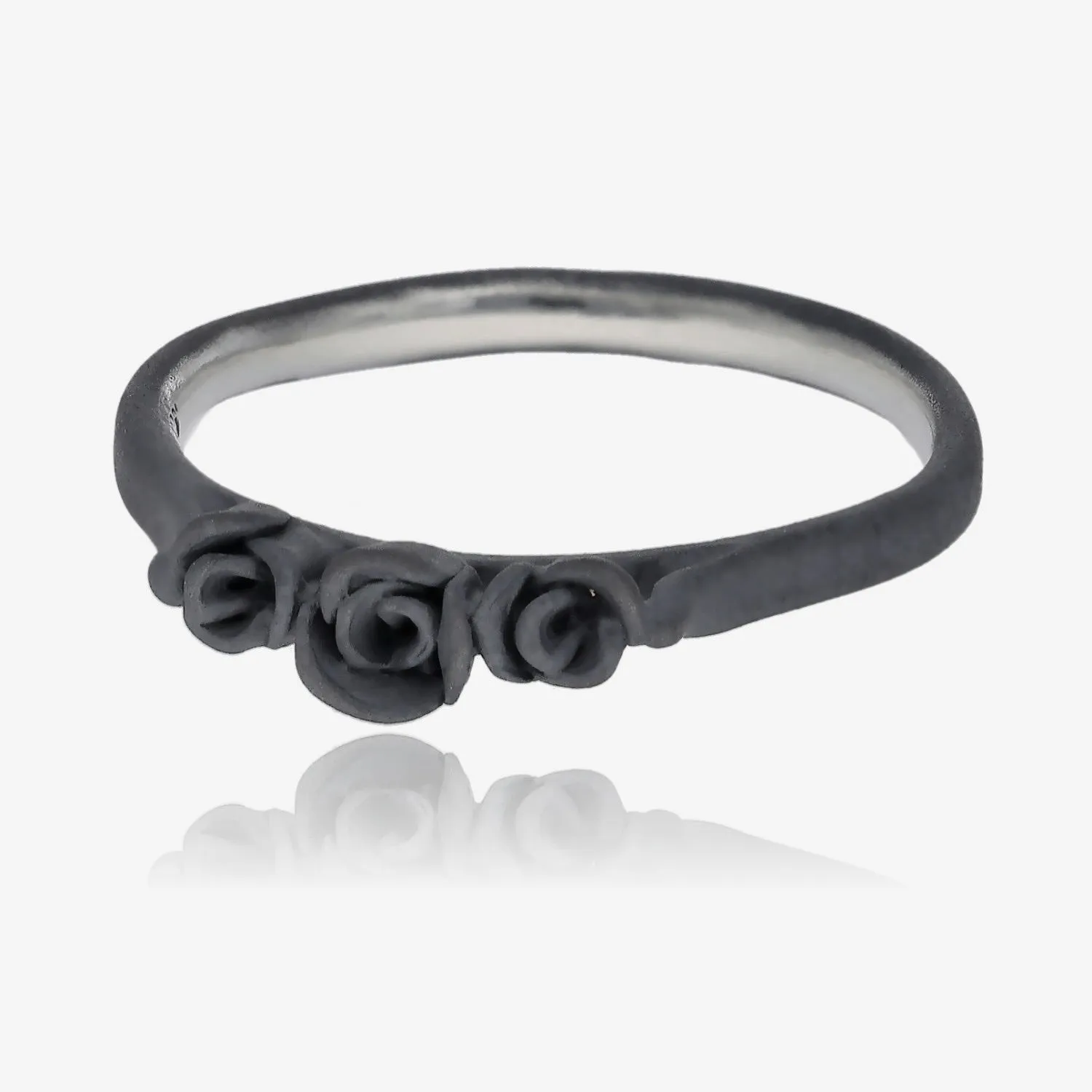 Three Dainty Roses Band - Black as Midnight