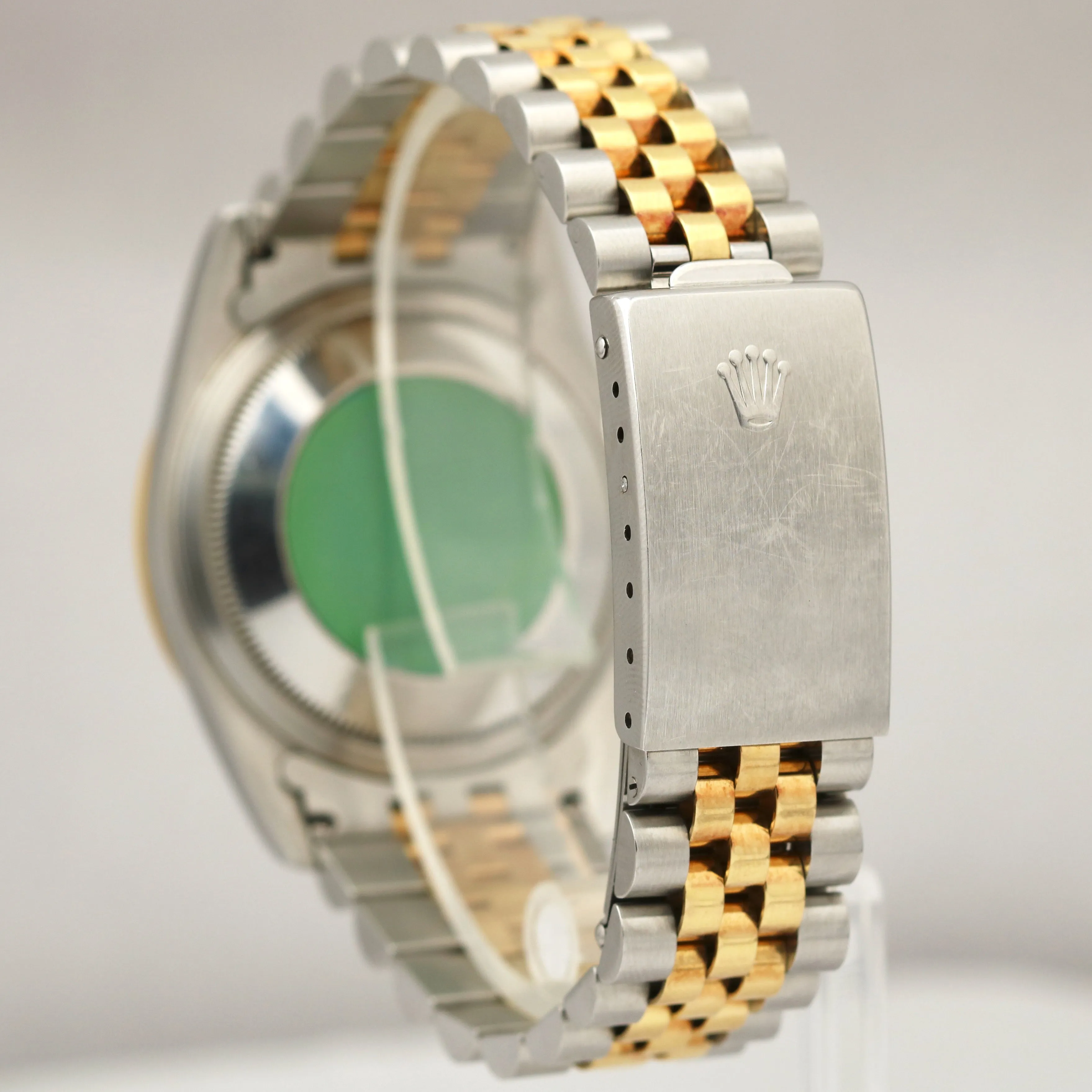 TOP CONDITION Rolex DateJust FACTORY Blue Diamond Vignette 36mm NO HOLES 16233
