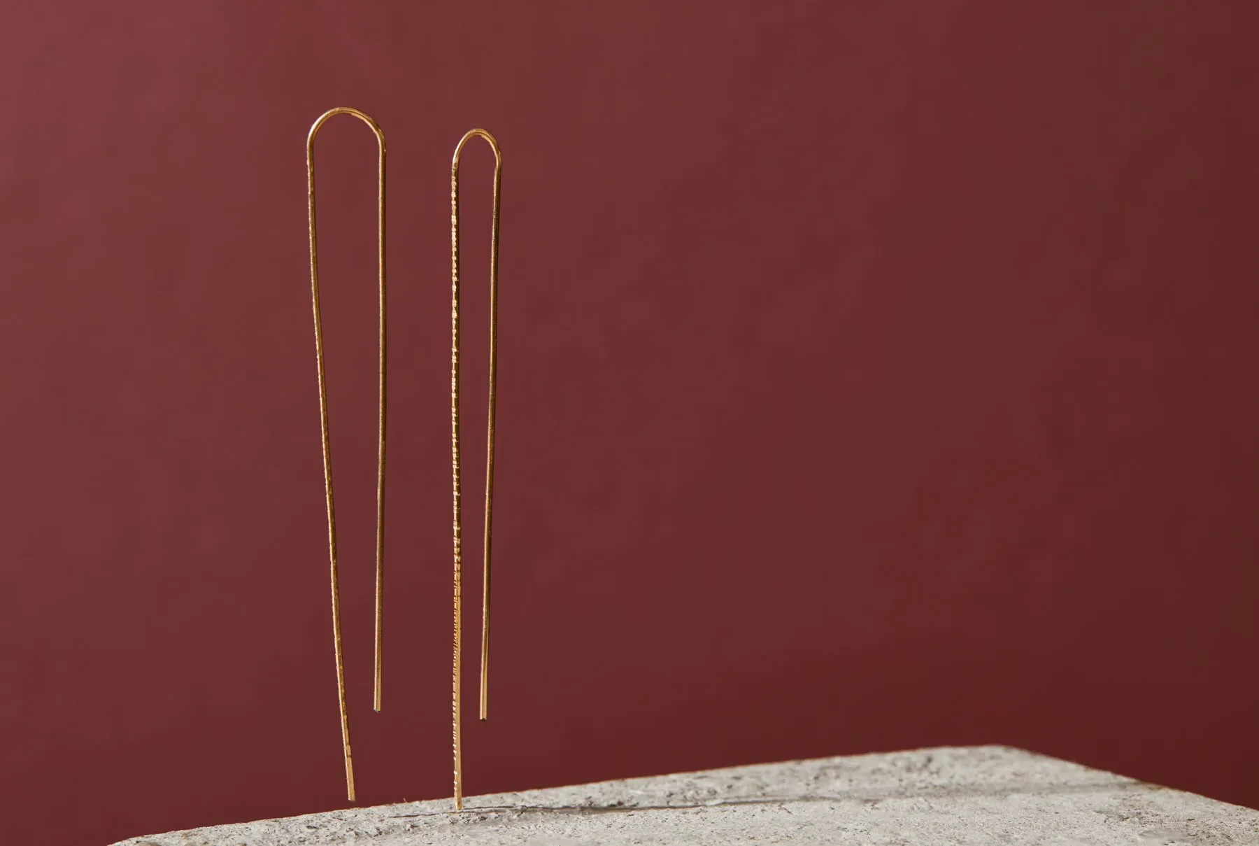 Trace Hook Earrings