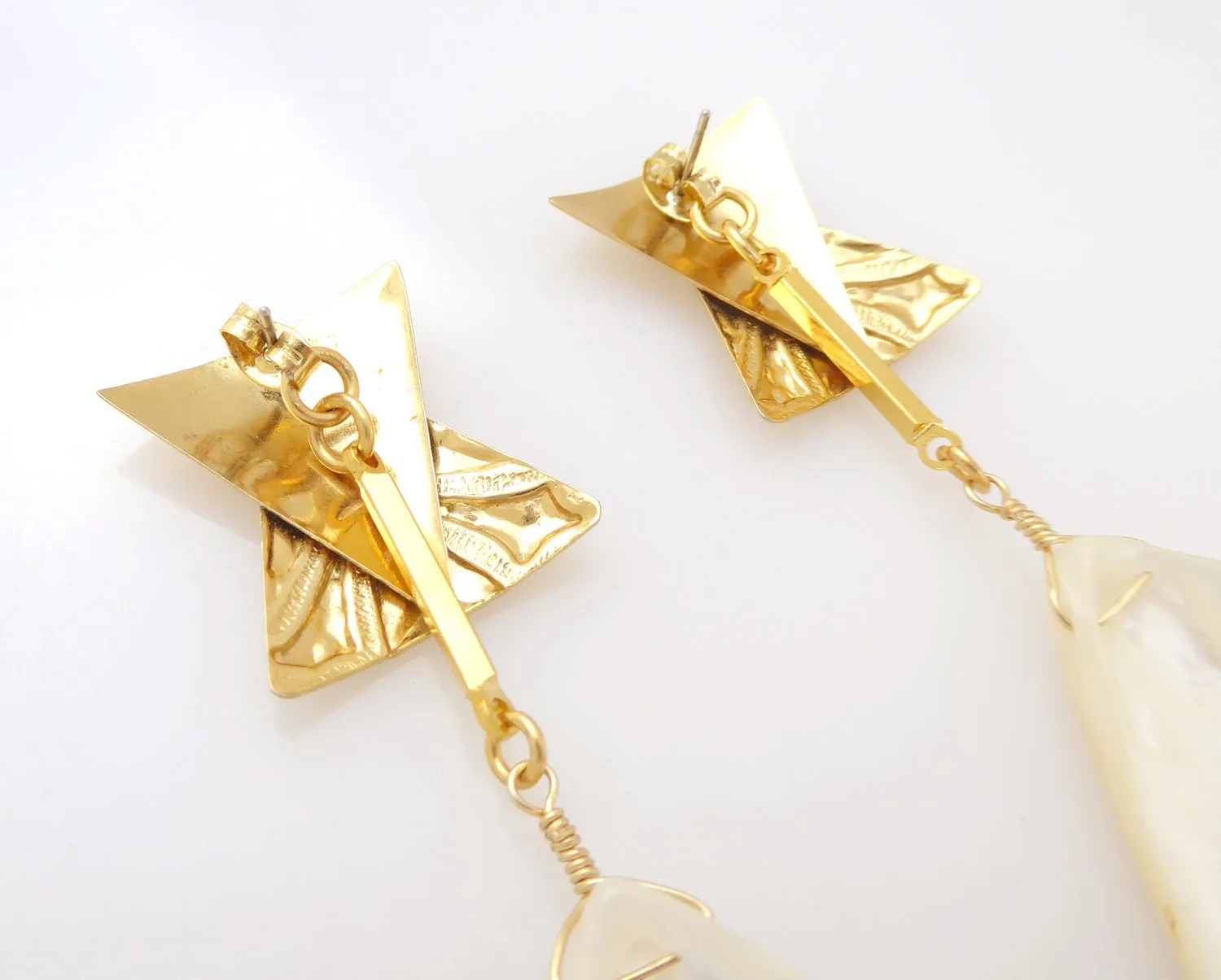 Triantan earrings